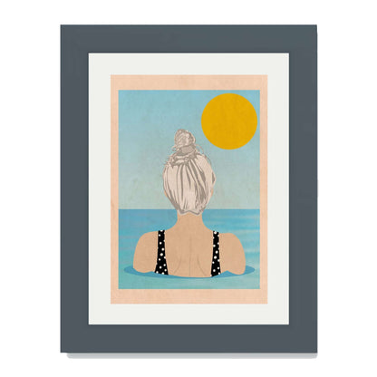 INTO THE SUNNY WATER I GO | PRINT