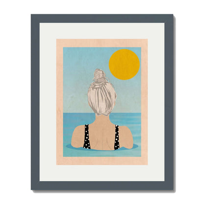 INTO THE SUNNY WATER I GO | PRINT