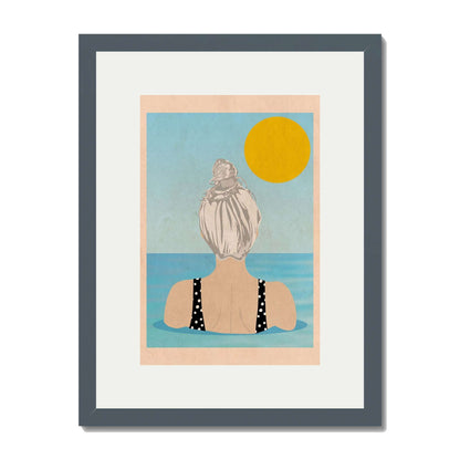 INTO THE SUNNY WATER I GO | PRINT