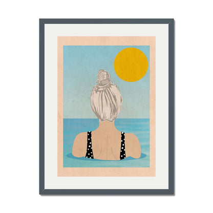 INTO THE SUNNY WATER I GO | PRINT