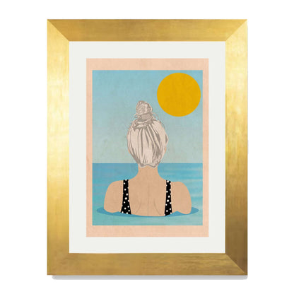 INTO THE SUNNY WATER I GO | PRINT