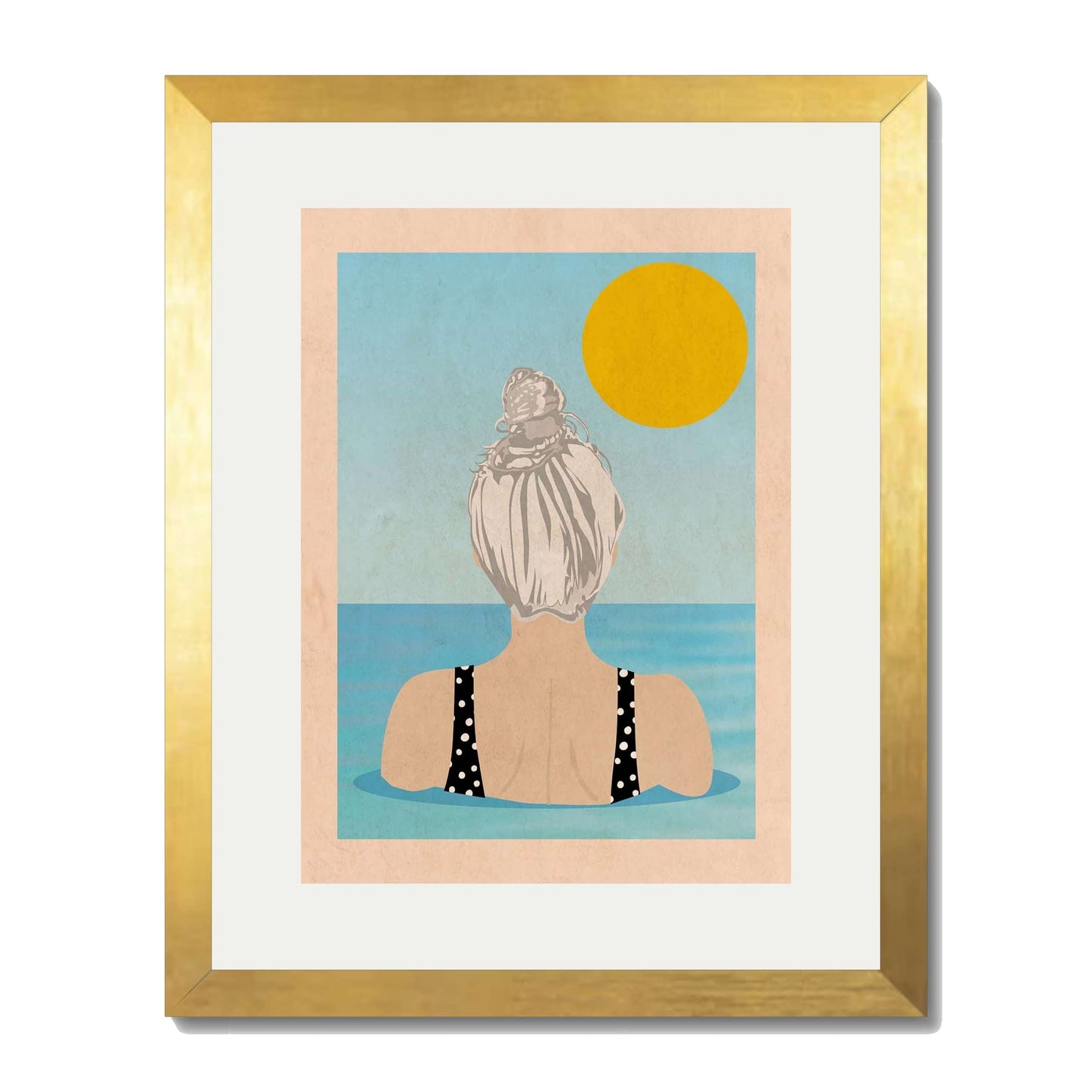 INTO THE SUNNY WATER I GO | PRINT