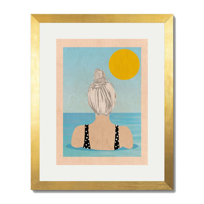 INTO THE SUNNY WATER I GO | PRINT