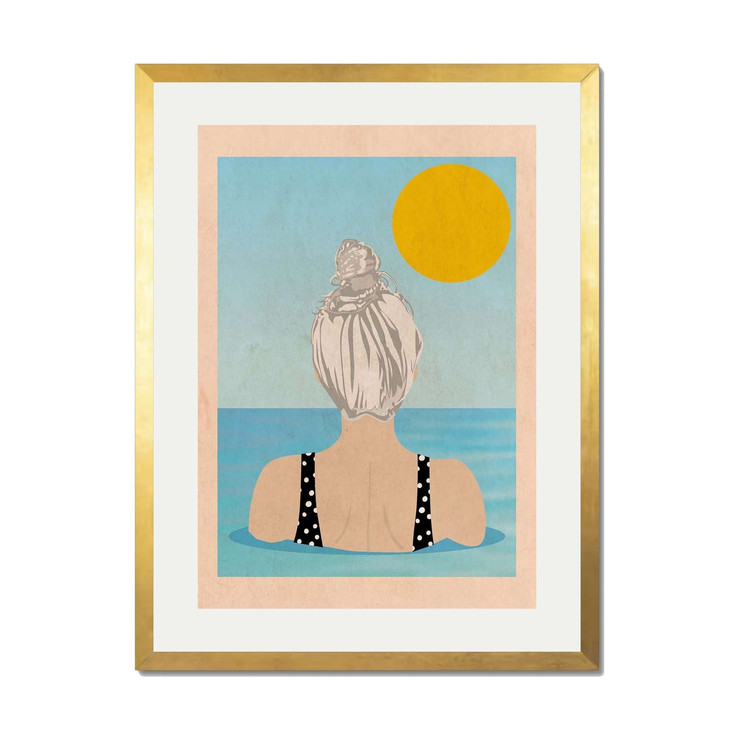 INTO THE SUNNY WATER I GO | PRINT