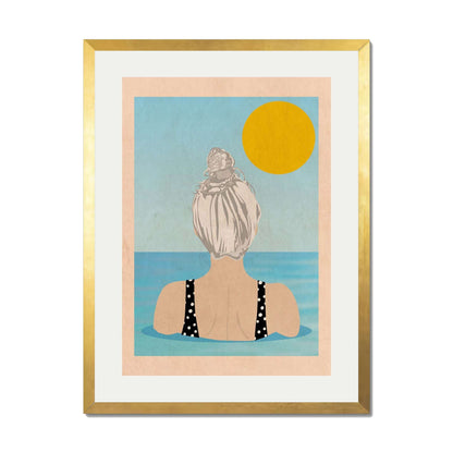 INTO THE SUNNY WATER I GO | PRINT