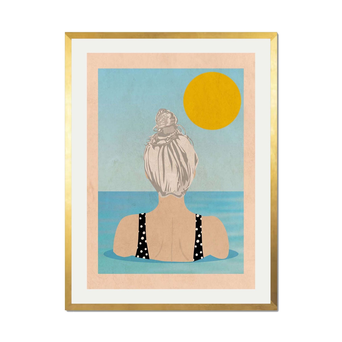 INTO THE SUNNY WATER I GO | PRINT