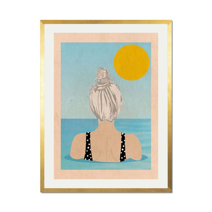INTO THE SUNNY WATER I GO | PRINT