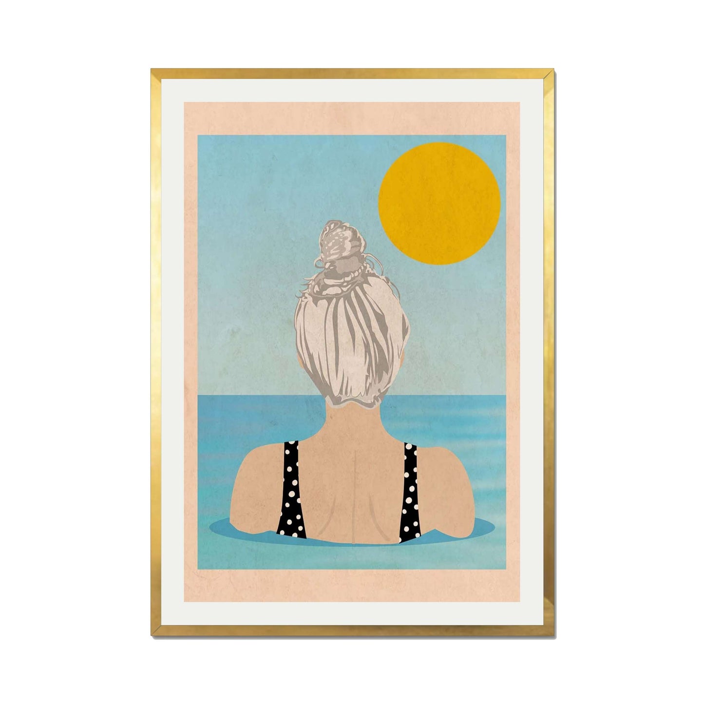 INTO THE SUNNY WATER I GO | PRINT