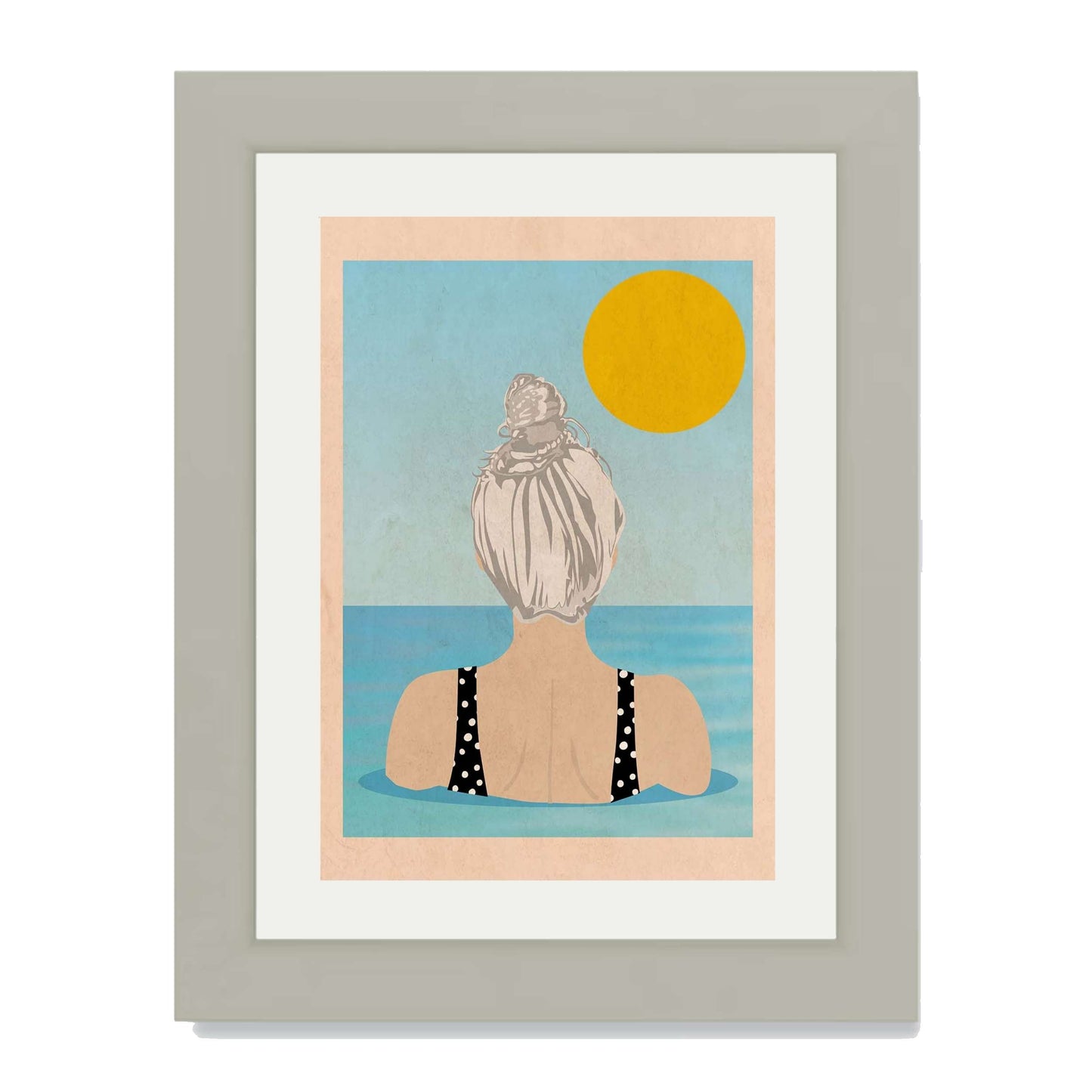INTO THE SUNNY WATER I GO | PRINT