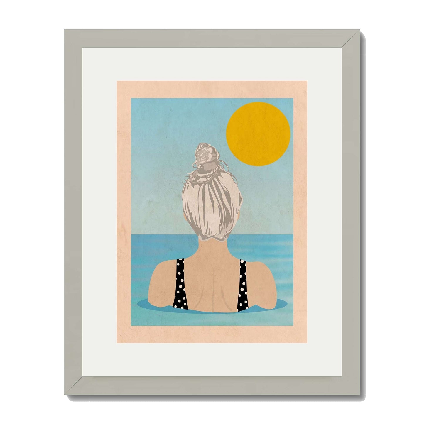 INTO THE SUNNY WATER I GO | PRINT