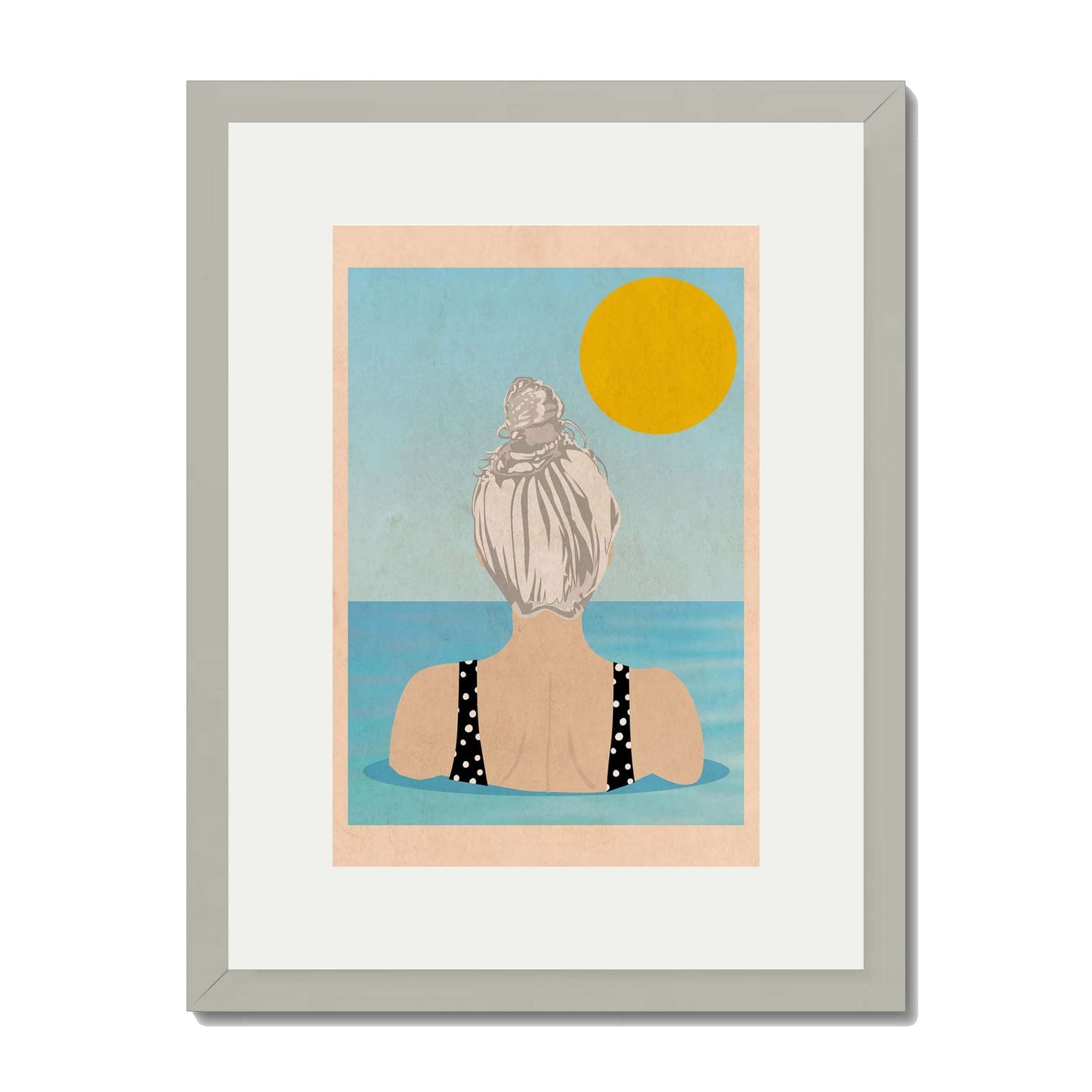 INTO THE SUNNY WATER I GO | PRINT