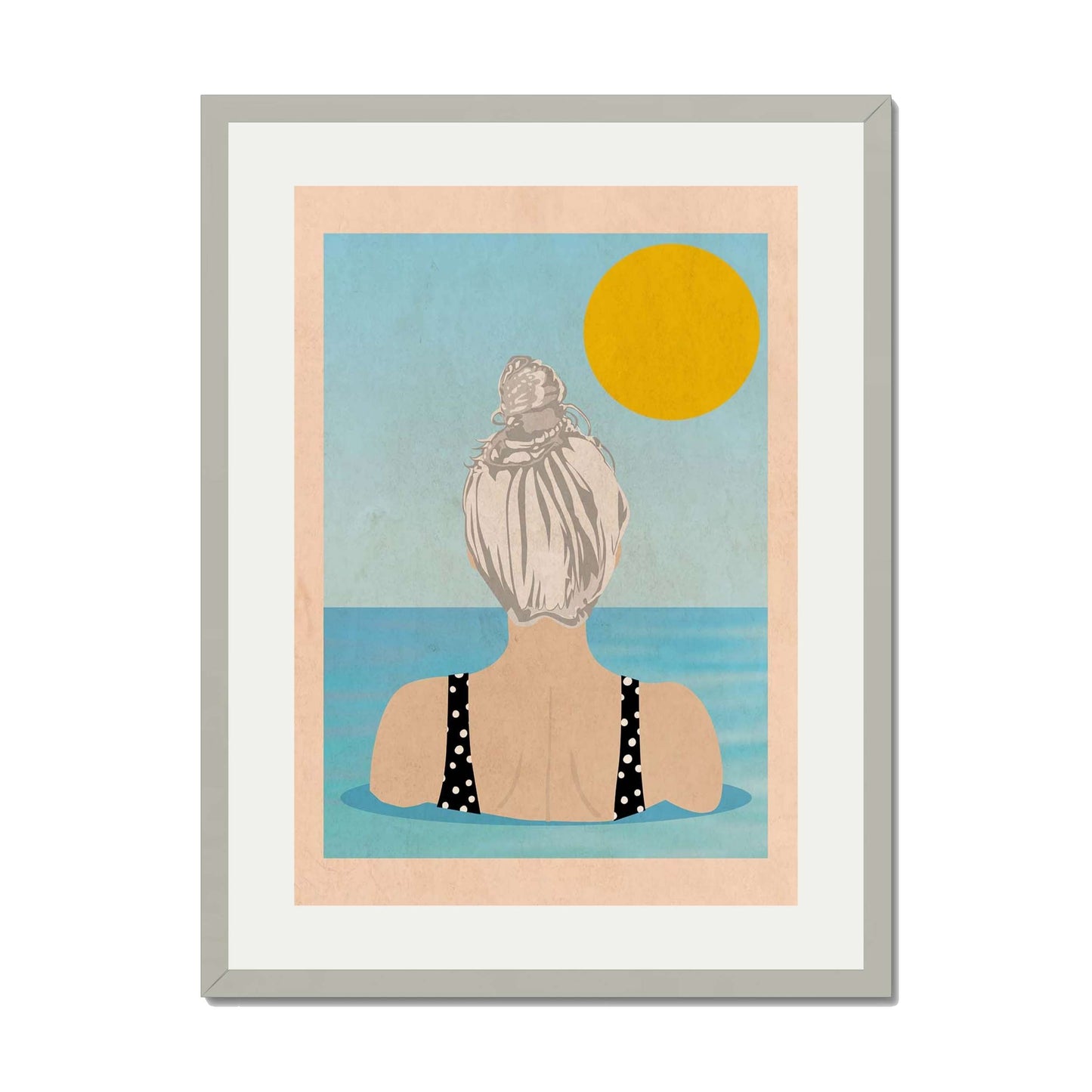 INTO THE SUNNY WATER I GO | PRINT