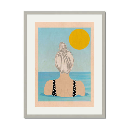 INTO THE SUNNY WATER I GO | PRINT