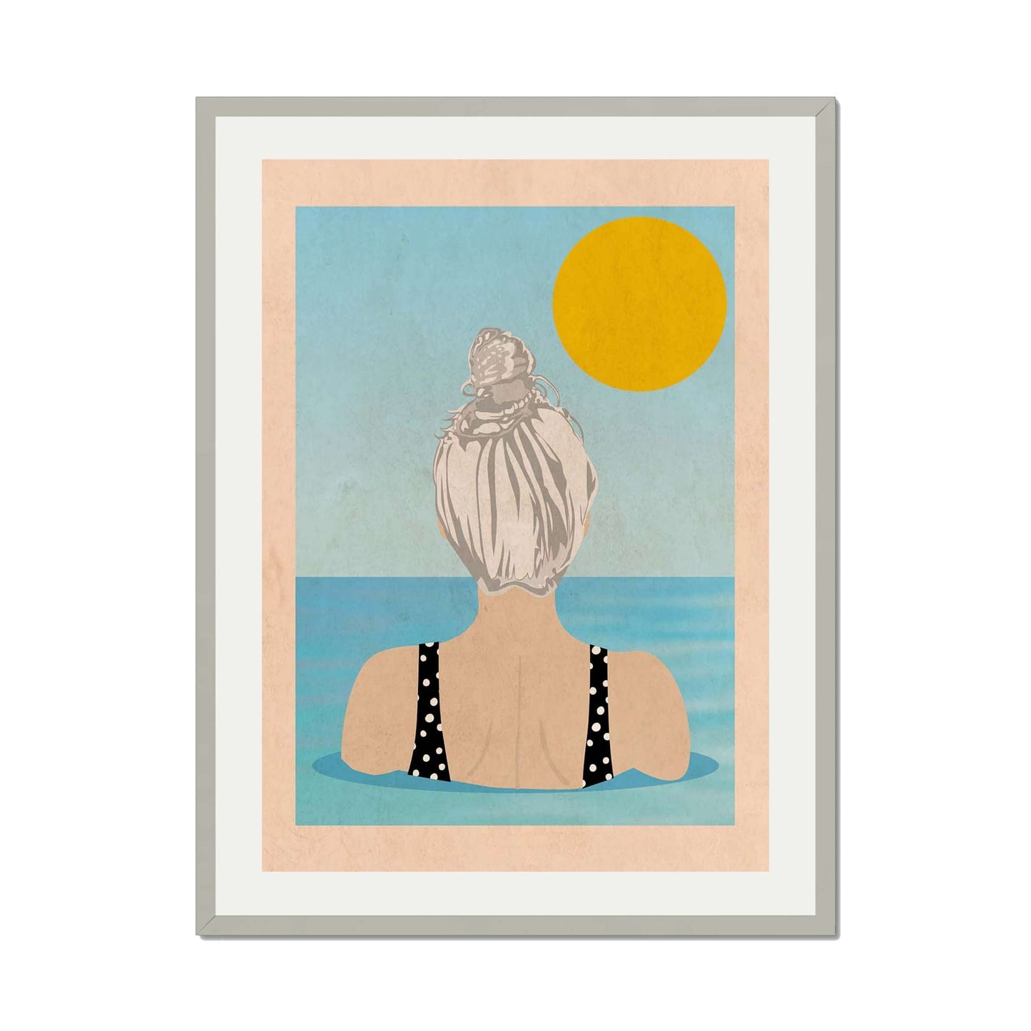 INTO THE SUNNY WATER I GO | PRINT