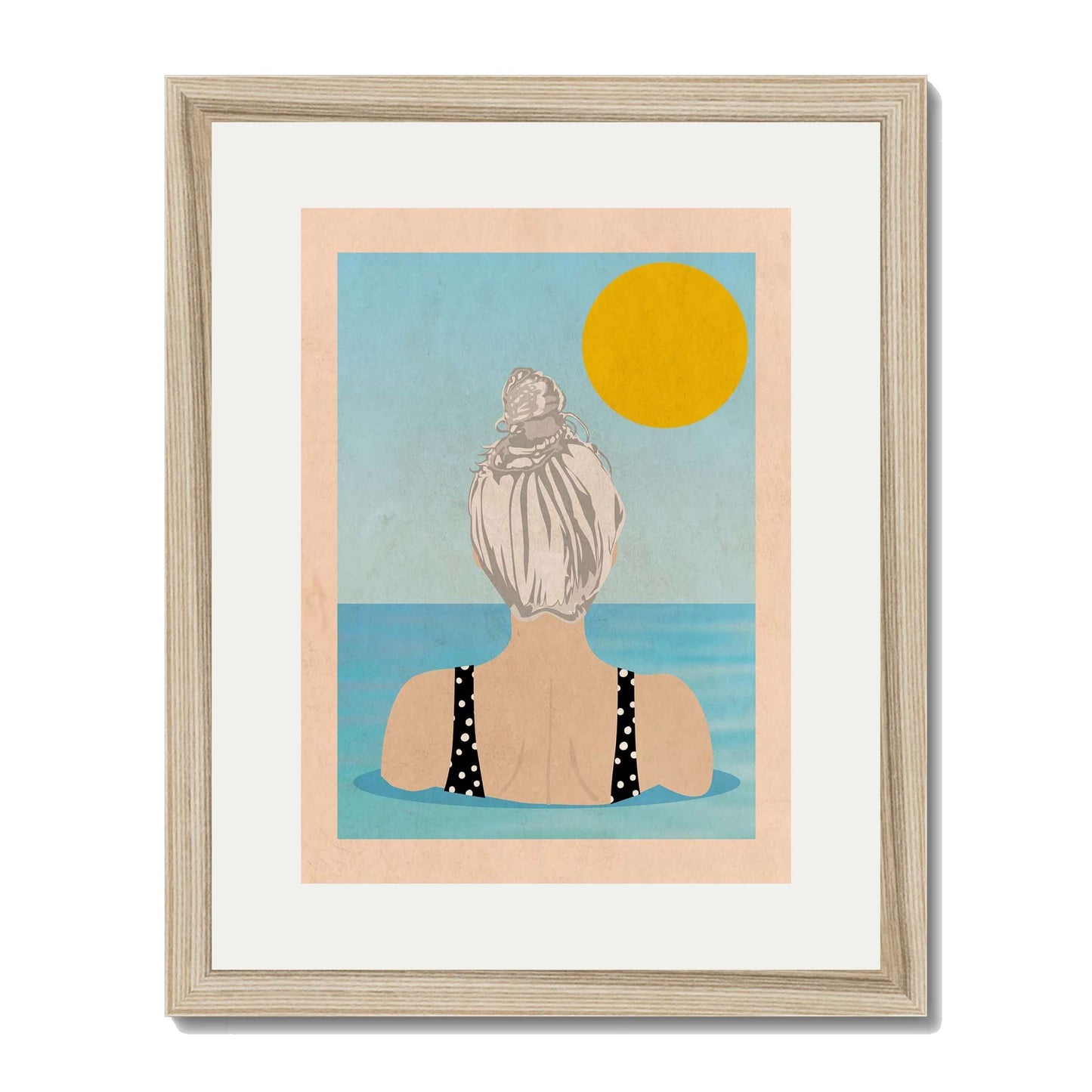 INTO THE SUNNY WATER I GO | PRINT
