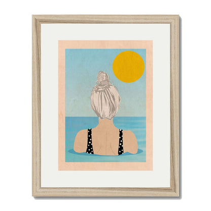 INTO THE SUNNY WATER I GO | PRINT