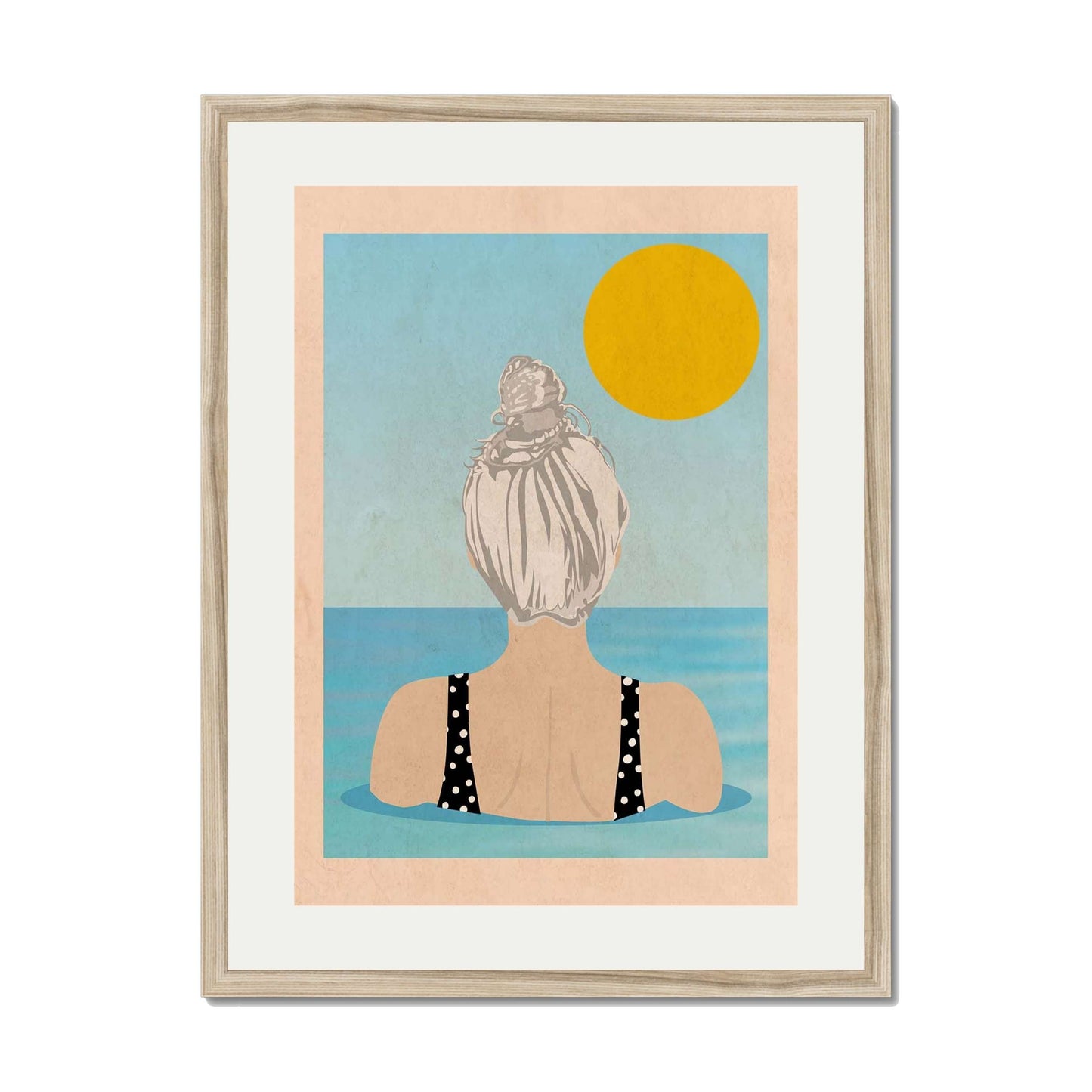 INTO THE SUNNY WATER I GO | PRINT