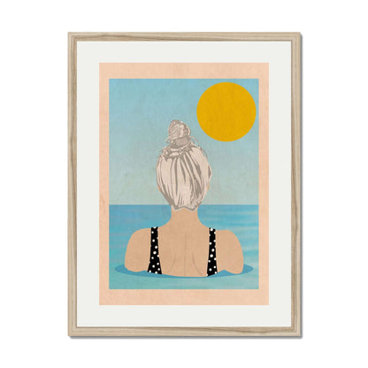 INTO THE SUNNY WATER I GO | PRINT