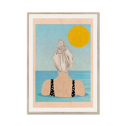 INTO THE SUNNY WATER I GO | PRINT