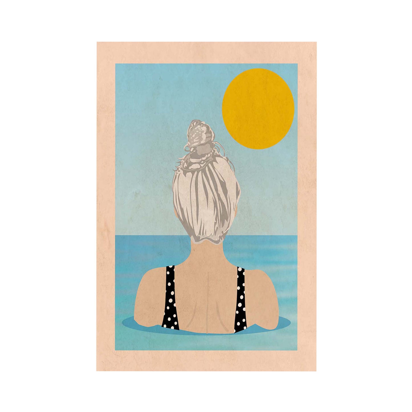 INTO THE SUNNY WATER I GO | PRINT