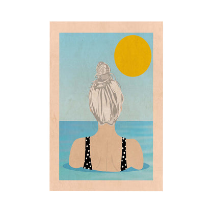 INTO THE SUNNY WATER I GO | PRINT