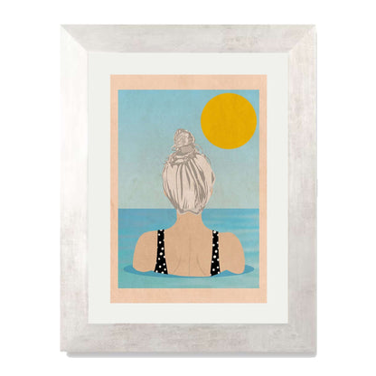 INTO THE SUNNY WATER I GO | PRINT