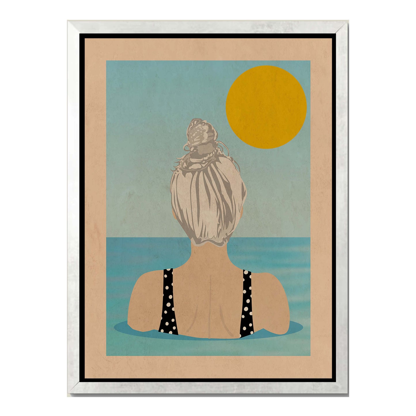 INTO THE SUNNY WATER I GO | CANVAS