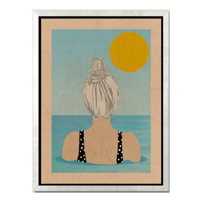 INTO THE SUNNY WATER I GO | CANVAS