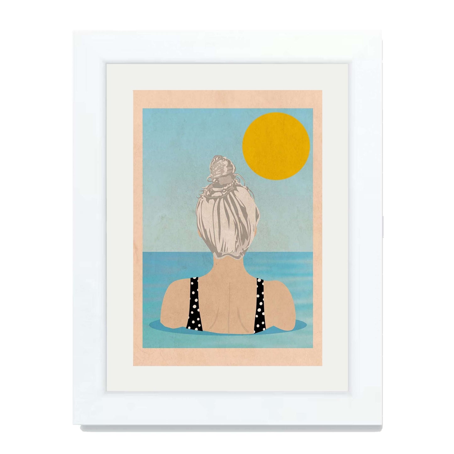 INTO THE SUNNY WATER I GO | PRINT