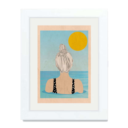 INTO THE SUNNY WATER I GO | PRINT