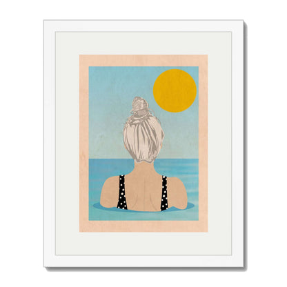 INTO THE SUNNY WATER I GO | PRINT