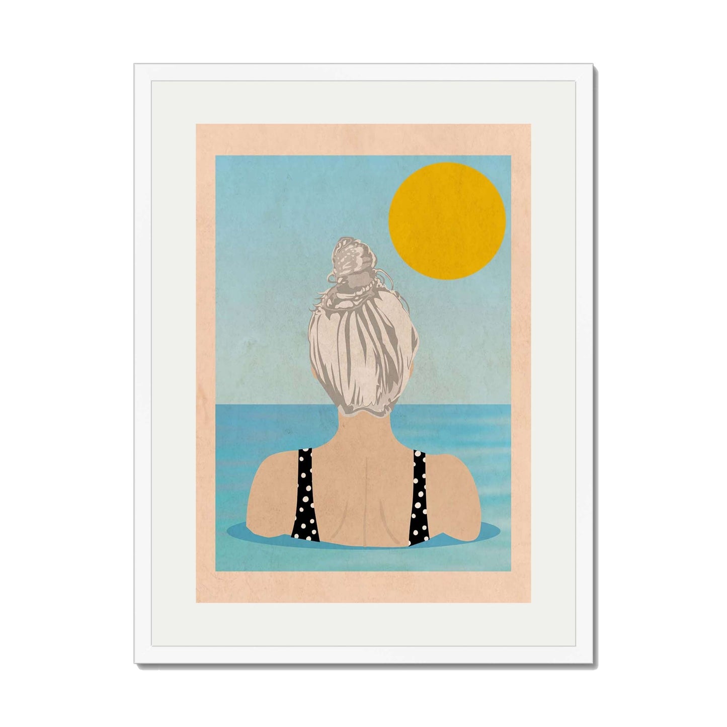 INTO THE SUNNY WATER I GO | PRINT
