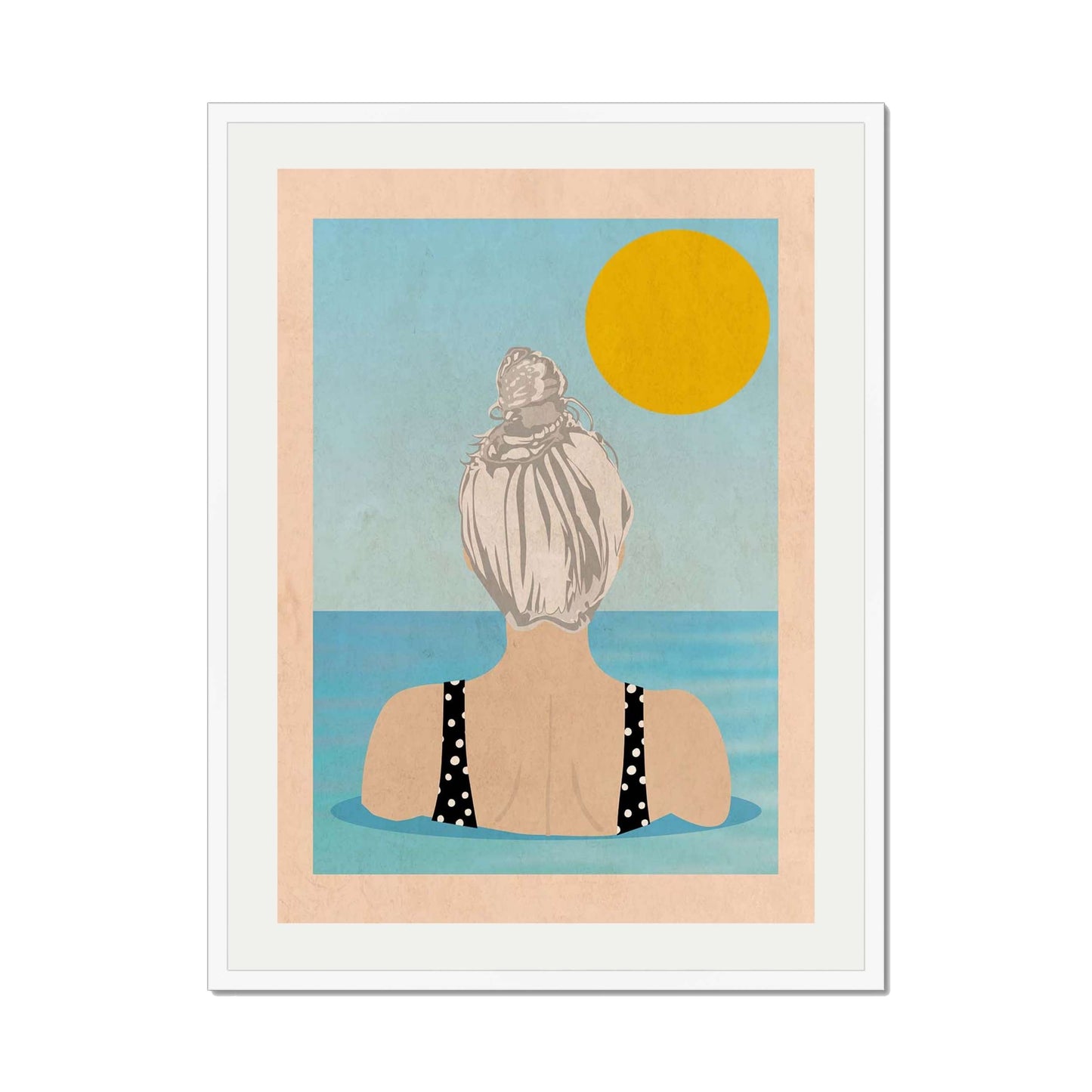 INTO THE SUNNY WATER I GO | PRINT