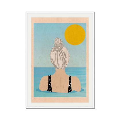INTO THE SUNNY WATER I GO | PRINT