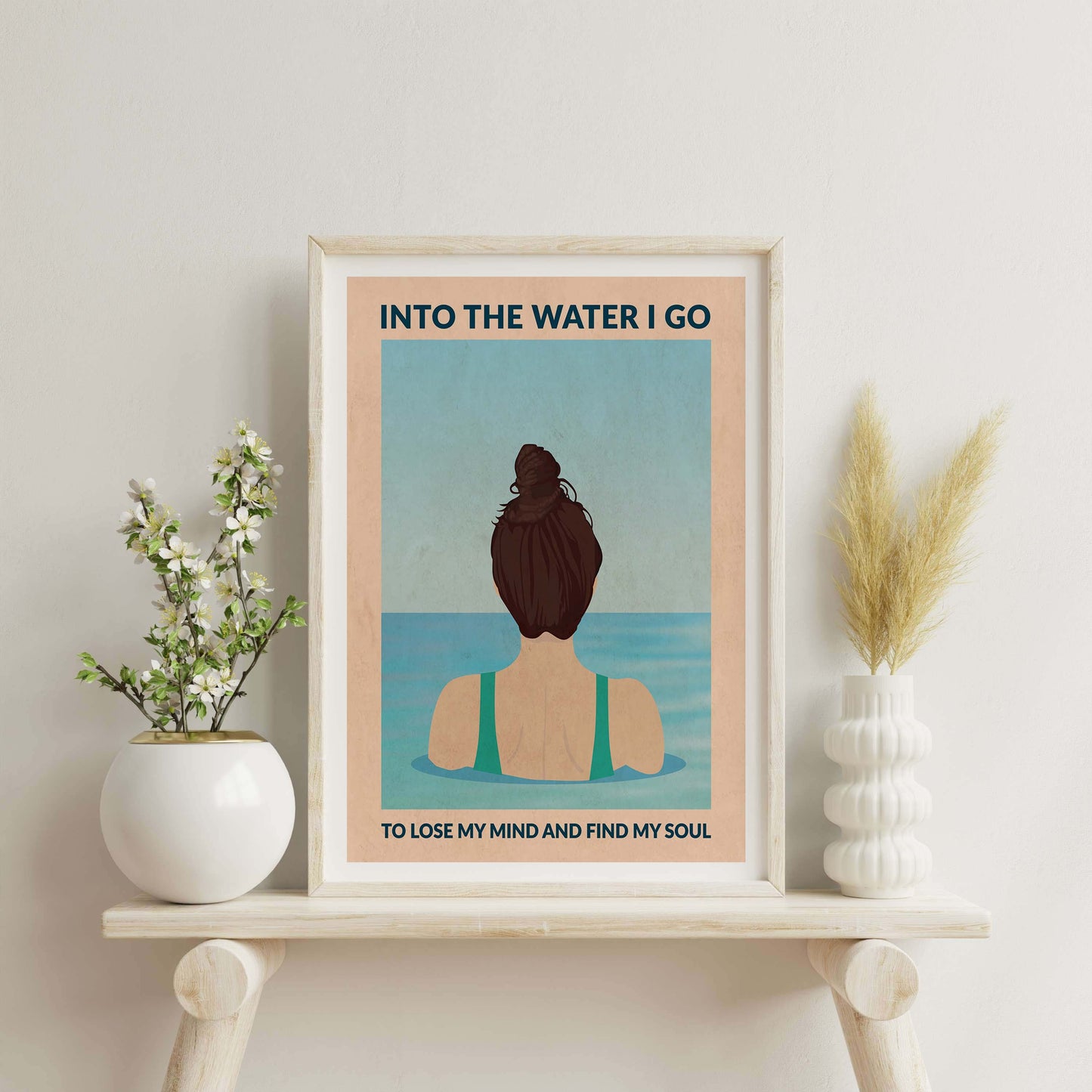 INTO THE WATER I GO | PRINT