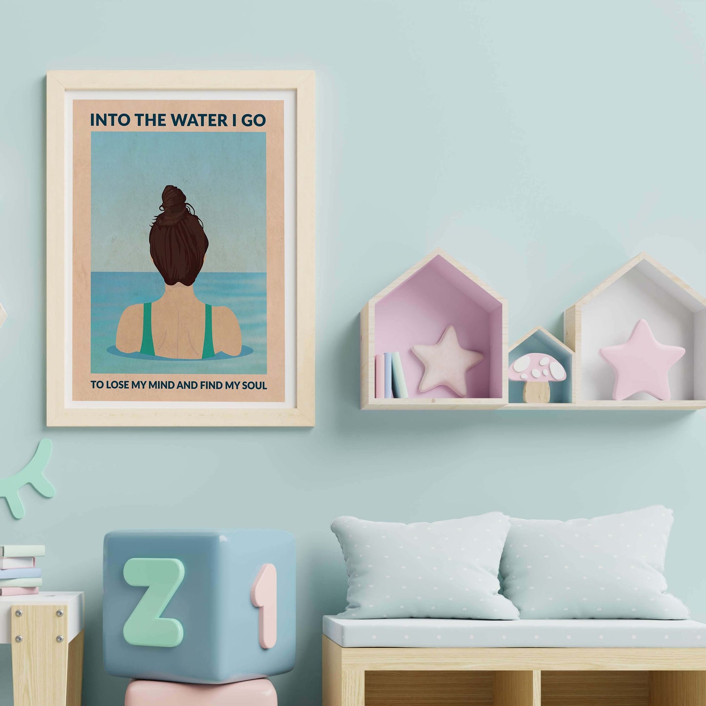 INTO THE WATER I GO | PRINT