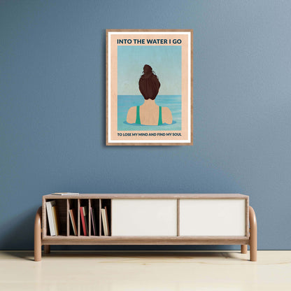 INTO THE WATER I GO | PRINT