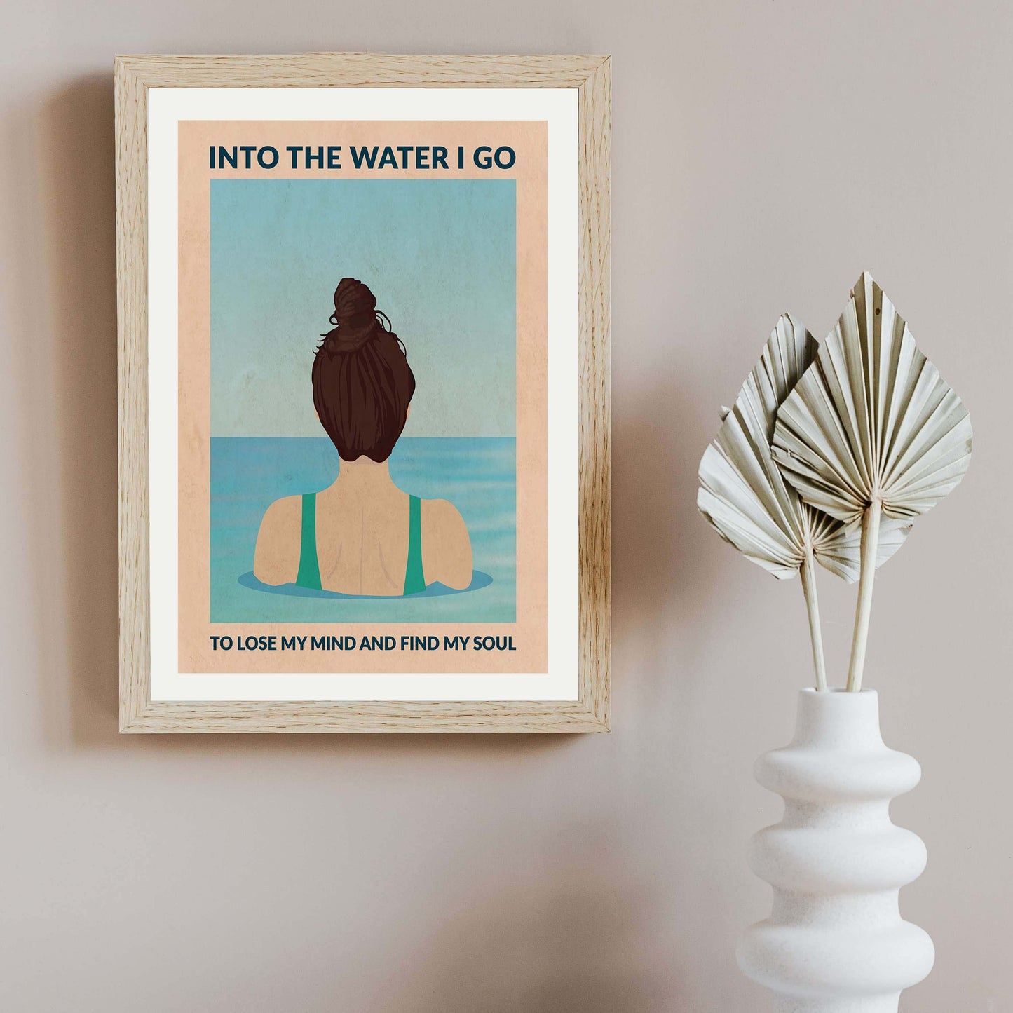 INTO THE WATER I GO | PRINT