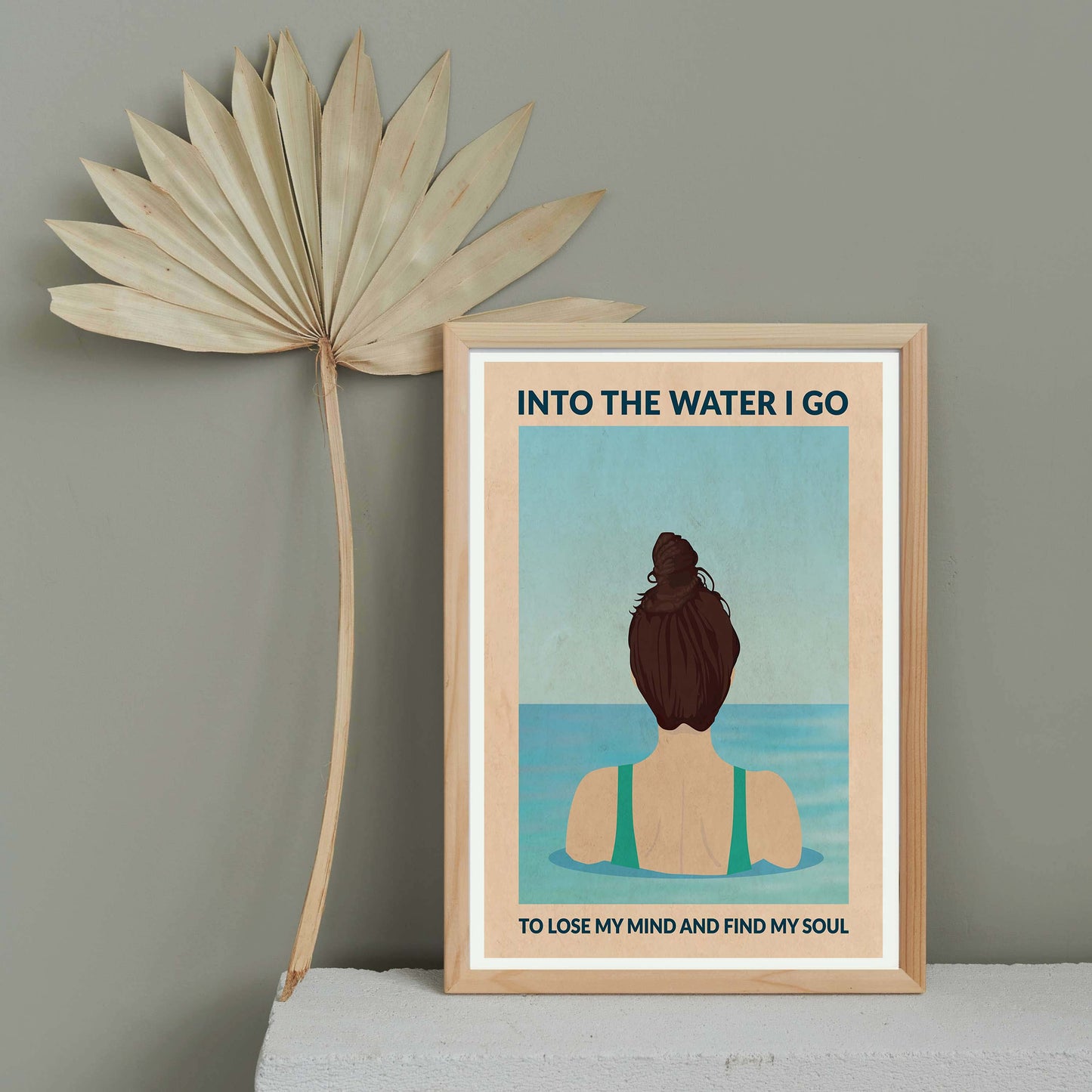 INTO THE WATER I GO | PRINT