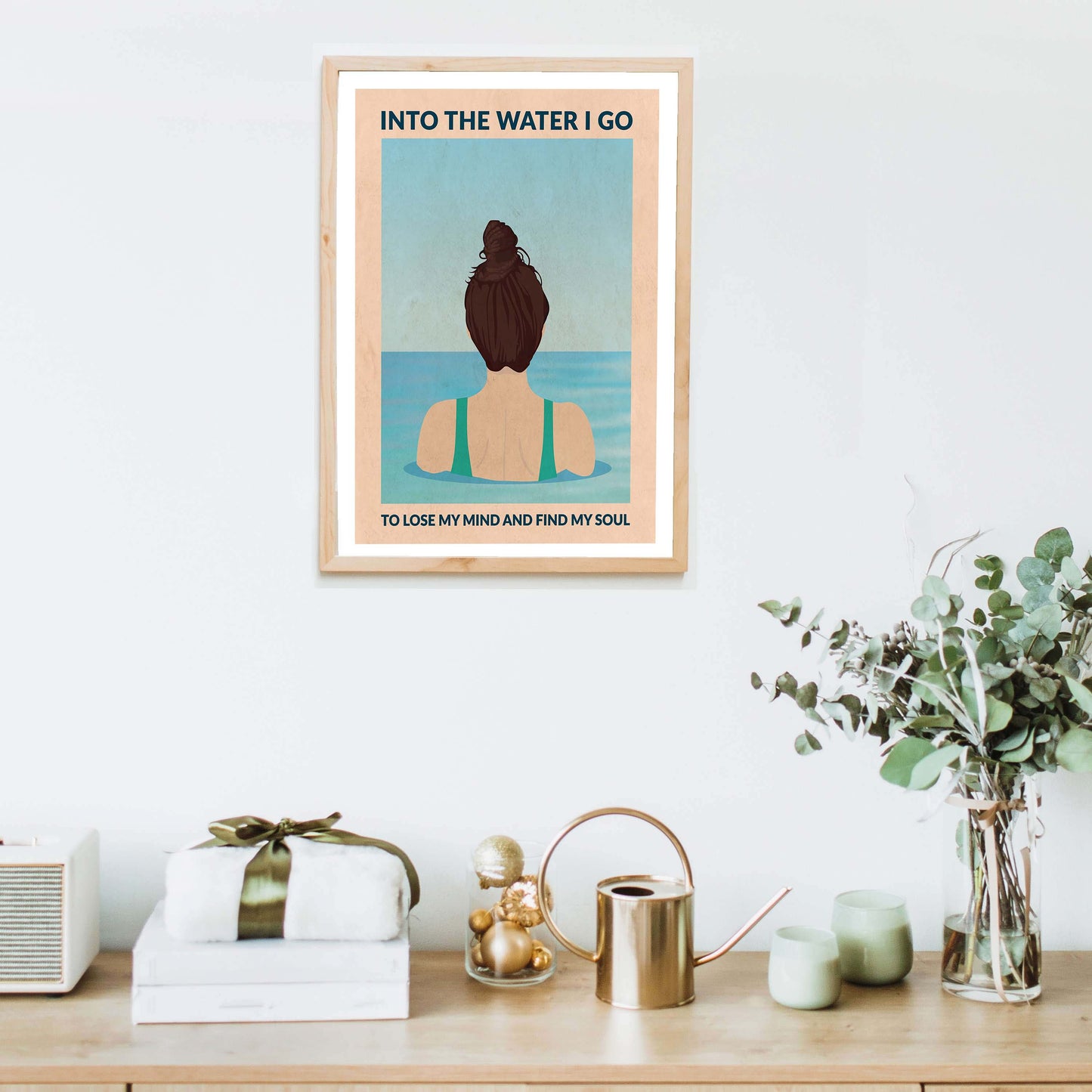 INTO THE WATER I GO | PRINT