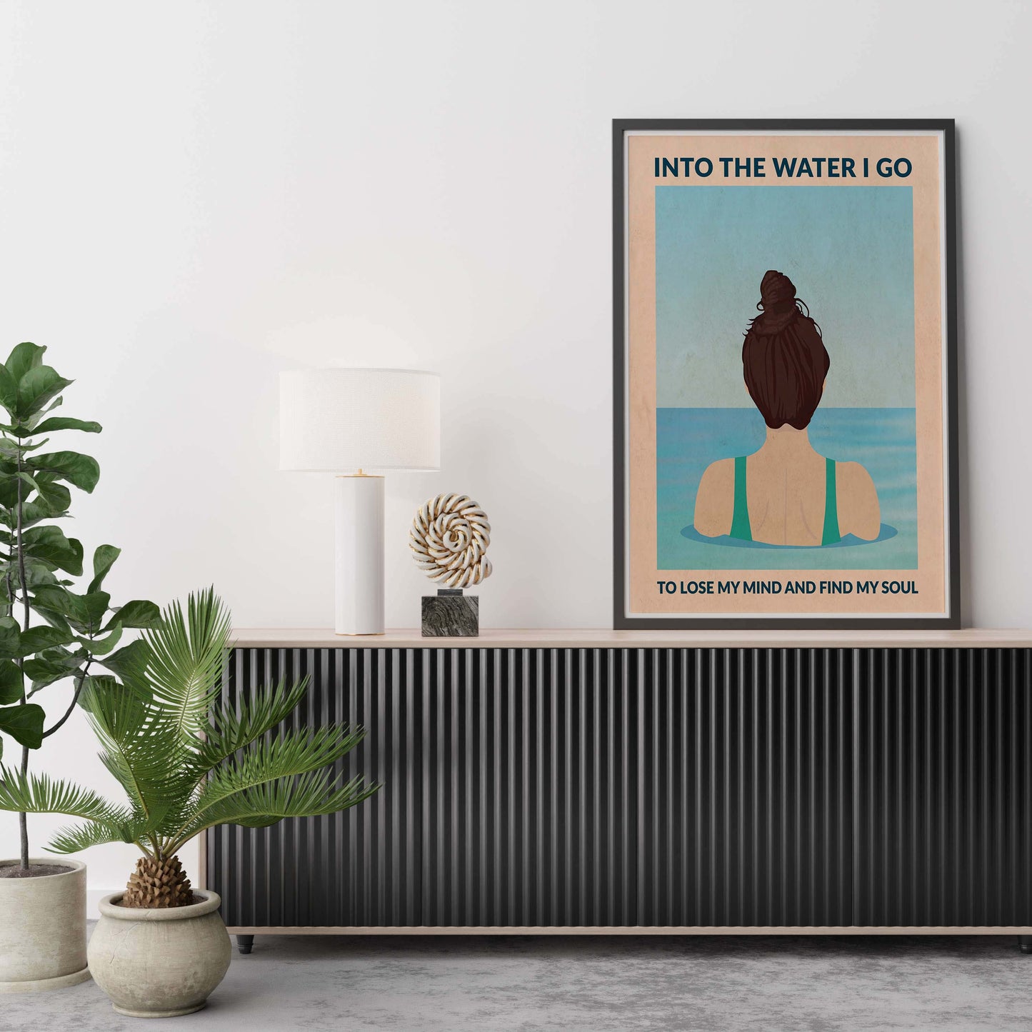INTO THE WATER I GO | PRINT