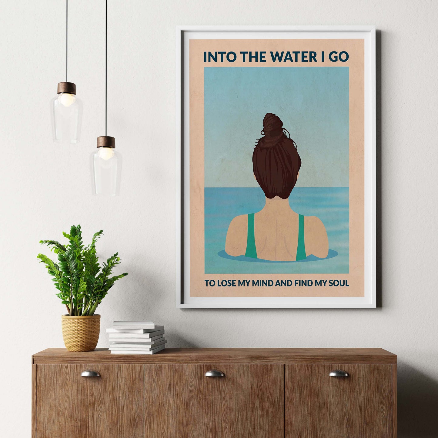 INTO THE WATER I GO | PRINT