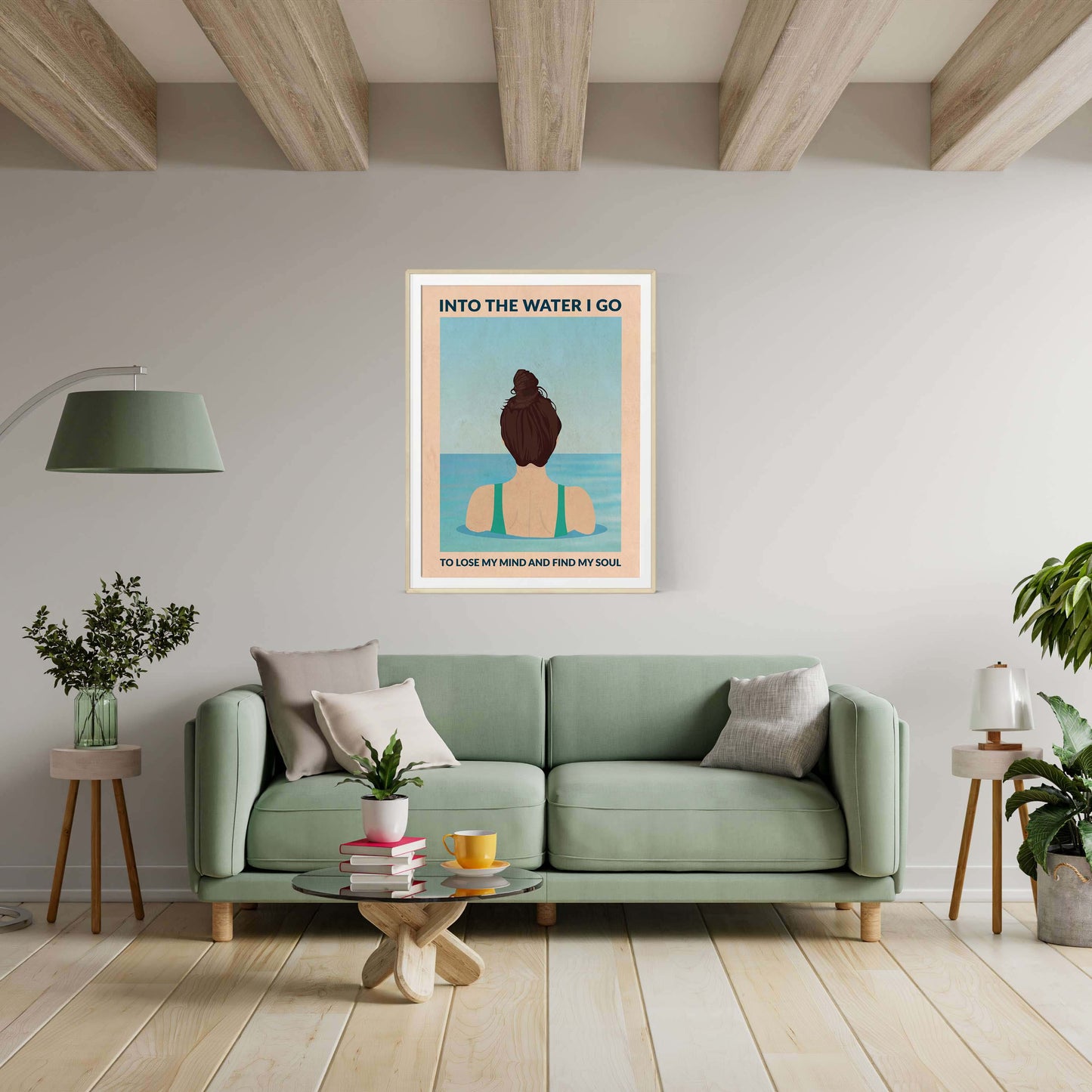 INTO THE WATER I GO | PRINT