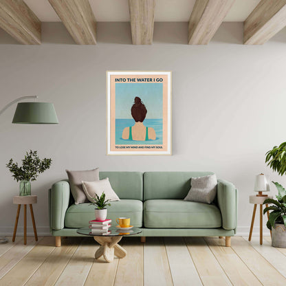 INTO THE WATER I GO | PRINT