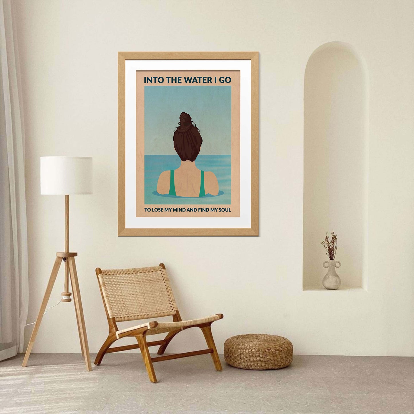 INTO THE WATER I GO | PRINT