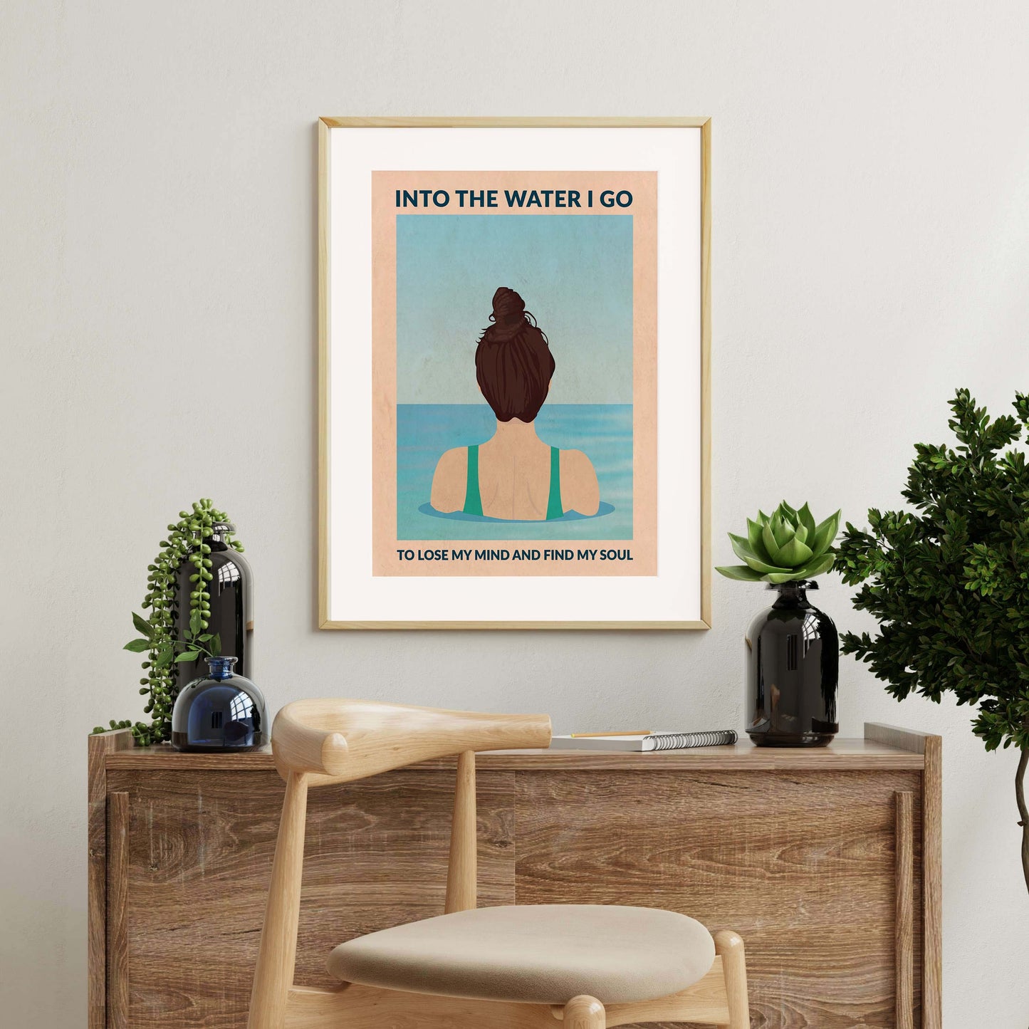 INTO THE WATER I GO | PRINT