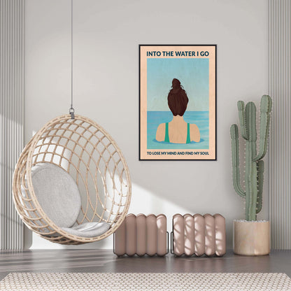 INTO THE WATER I GO | CANVAS