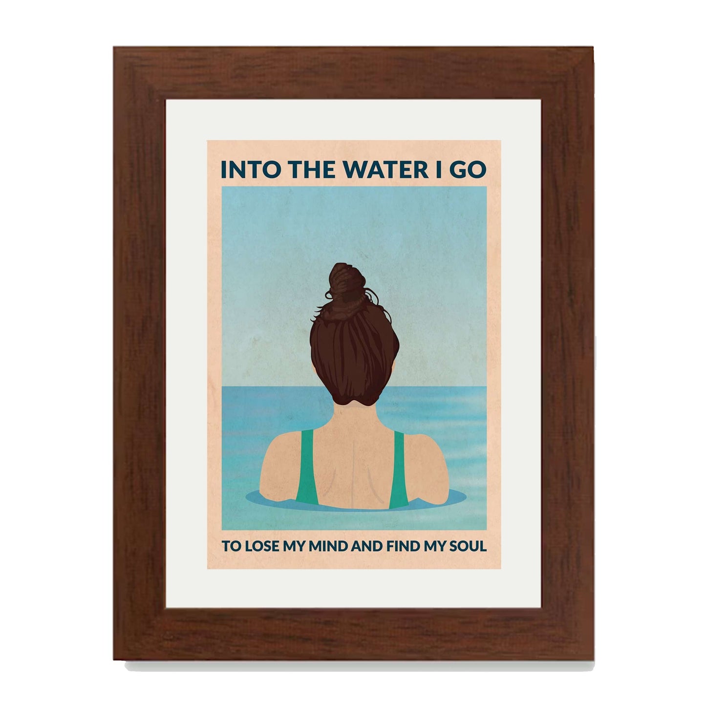INTO THE WATER I GO | PRINT