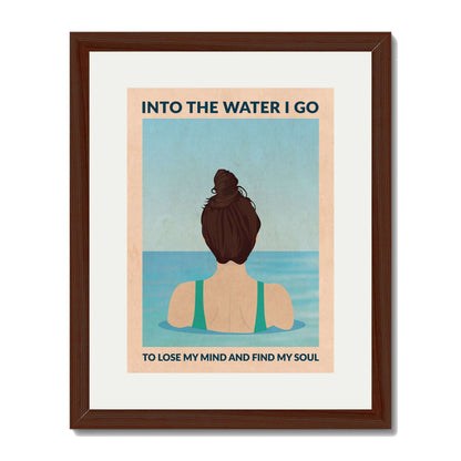 INTO THE WATER I GO | PRINT