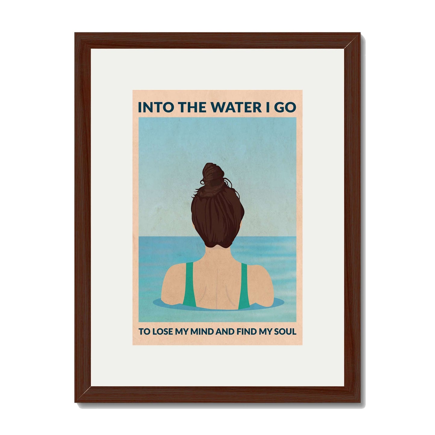 INTO THE WATER I GO | PRINT